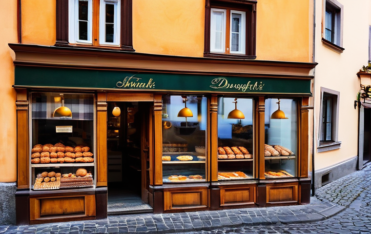 여행 중 최고의 디저트 찾기 - **Image Prompt 1: Hidden Culinary Gem in a European Alleyway**
Prompt: "A cozy, traditional Poli...
